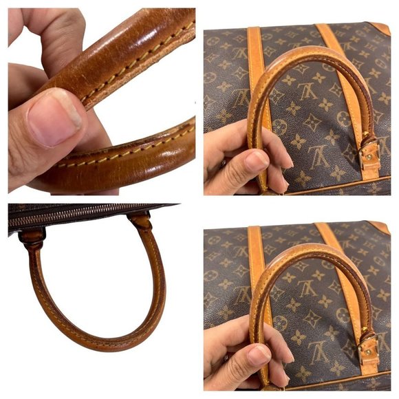 Authentic Louis Vuitton Business Bag Porte Document Voyage Monogram Used LV Hand - Picture 11 of 13